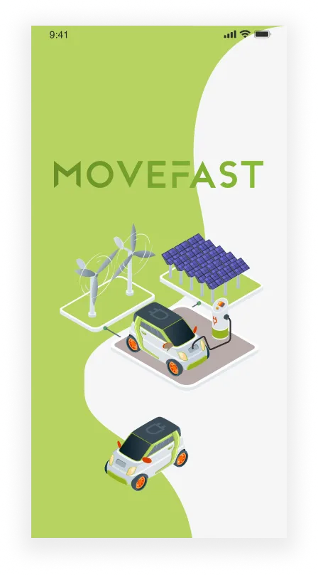 Splash — Variante de carga con indicador de progreso