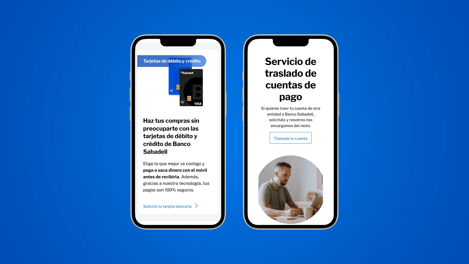 App móvil: flujo de transferencia con teclado numérico nativo
