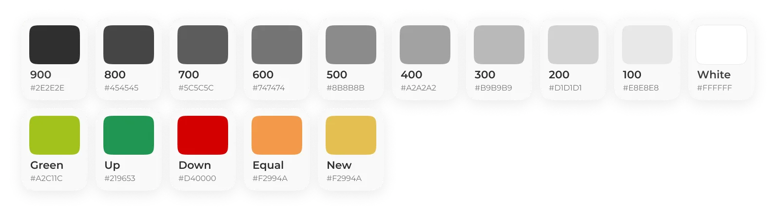 Paleta cromática — Dark mode con acentos vibrantes para interactividad