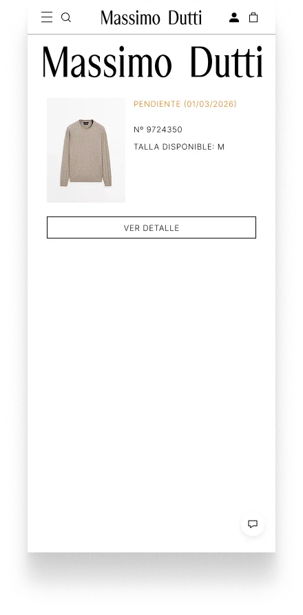 Tracking in-app sin progresión, sin estimación, sin acciones posibles